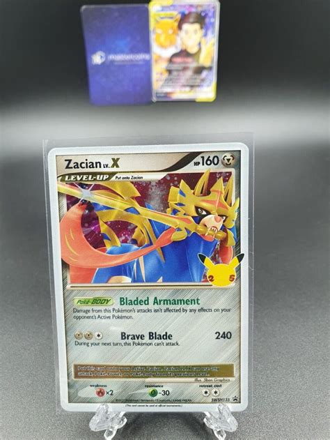 how much is a zacian lv x worth|Zacian v 25th anniversary.